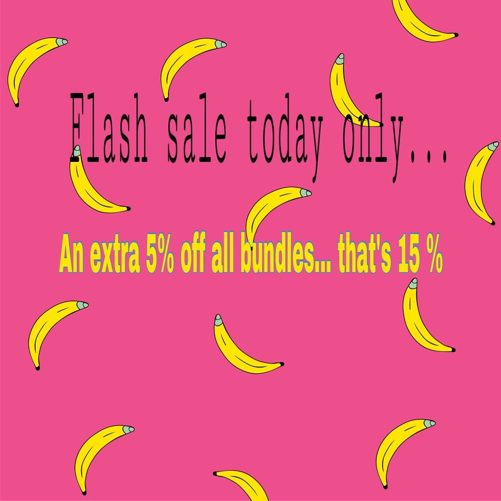 Flash Sale on bundles